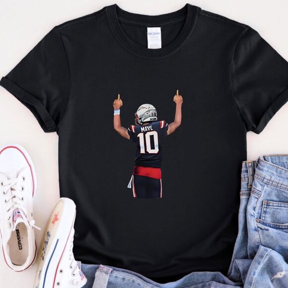 Brooke B Other - New England Football Drake Maye Middle Finger Shirt, Patriot Football Tee, 73